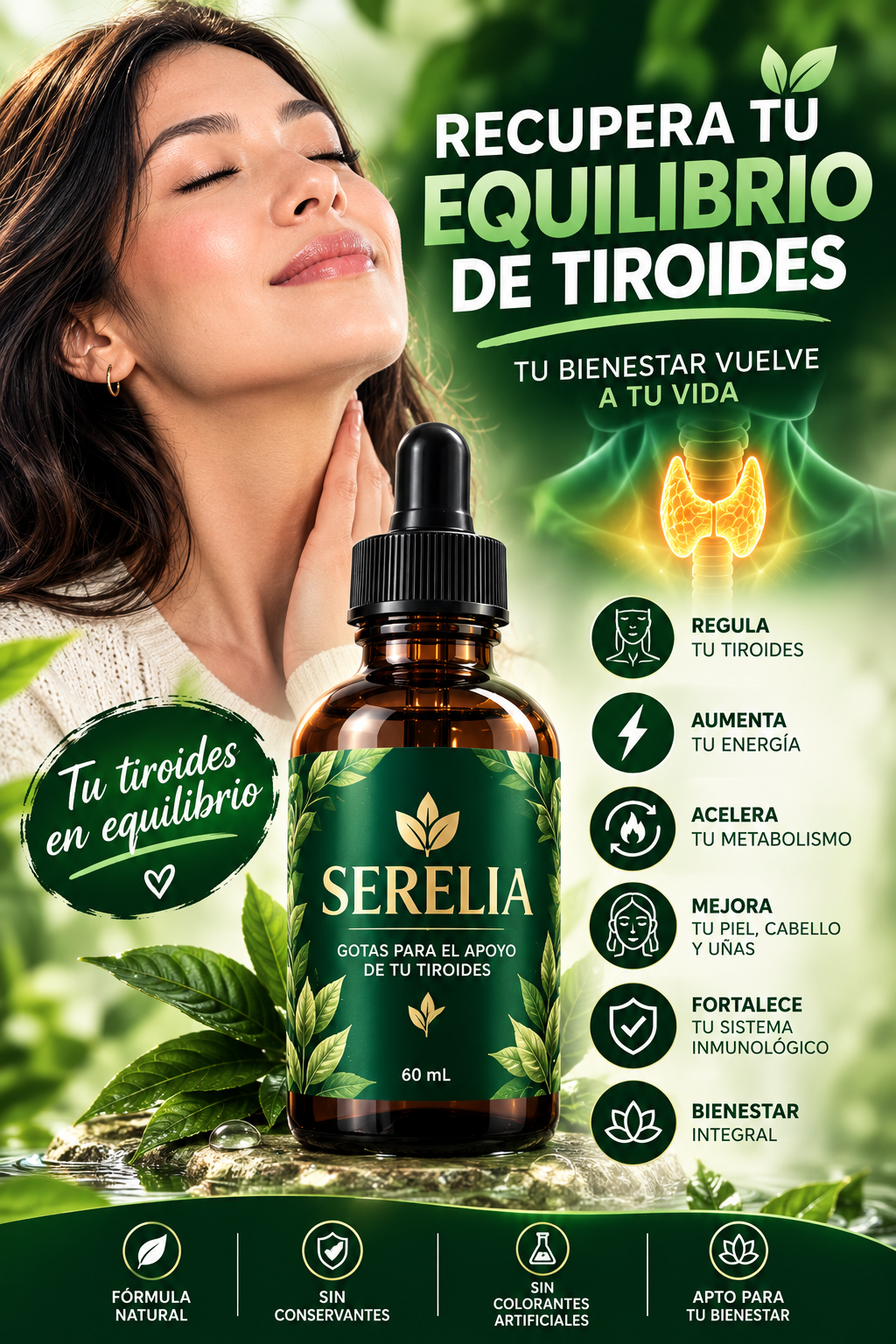 SERELIA® — Thyro Balance™ | Fórmula Líquida Avanzada